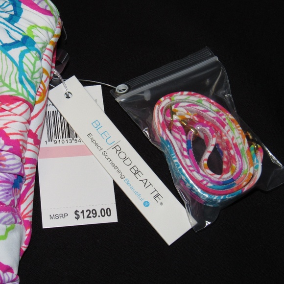 Bleu by Rod Beattie Twist One-Piece Bandeau - Picture 5 of 5